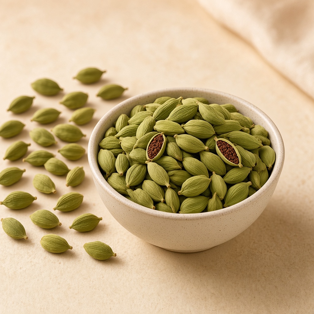 Premium Indian green cardamom pods
